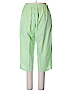 Cathy Daniels 100% Cotton Light Green Casual Pants Size 1X (Plus) - photo 2