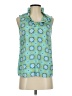 Draper James Blue Sleeveless Blouse Size XS - photo 1
