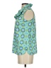 Draper James Blue Sleeveless Blouse Size XS - photo 5