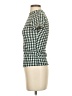 Shein Houndstooth Green Short Sleeve Top Size 2 - photo 5