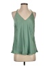 BCBGMAXAZRIA 100% Polyester Green Sleeveless Blouse Size XXS - photo 1