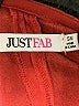 Just Fab Solid Burgundy Casual Dress Size S - photo 7
