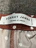 Sonnet James Polka Dots Brown Burgundy Casual Pants Size XL - photo 7