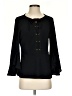 Chico's Black 3/4 Sleeve Blouse Size Sm (0) - photo 1