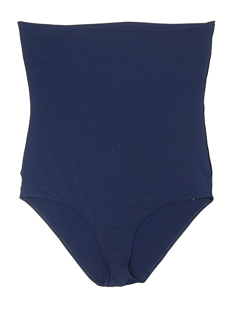 Pre-owned Aerie Swimsuit Bottoms In Blue