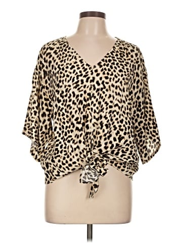 Karen Kane 3/4 Sleeve Blouse (view 1)