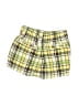 Gymboree 100% Cotton Plaid Green Shorts Size 0-3 mo - photo 2