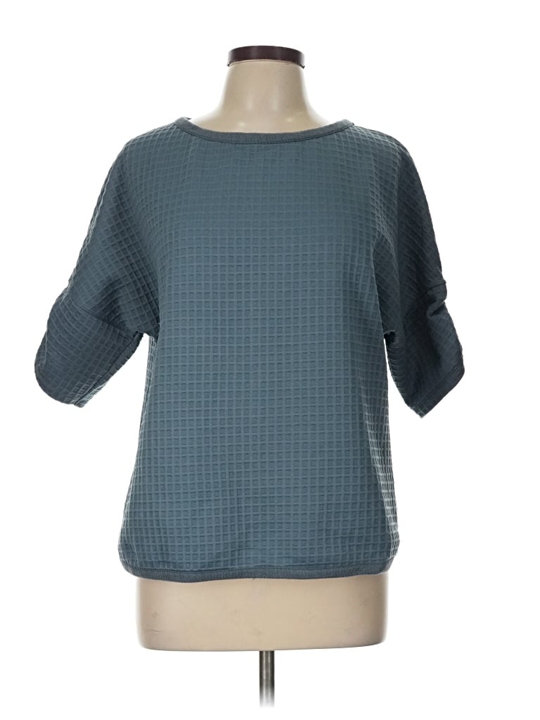 Pre-owned Max Studio Pullover Sweater In Teal