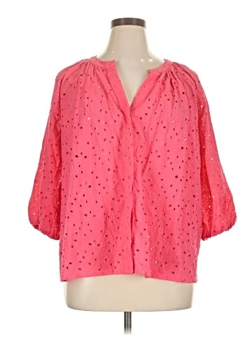 Calypso St. Barth 3/4 Sleeve Blouse (view 1)