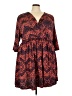Lucie Lu Paisley Orange Casual Dress Size 5X - photo 1