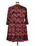 Lucie Lu Paisley Orange Casual Dress Size 5X - photo 2