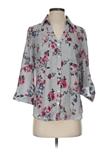 Iz Byer 3/4 Sleeve Blouse (view 1)