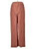 Dee Elly 100% Polyester Brown Orange Casual Pants Size S - photo 1