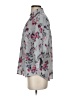 Iz Byer Floral Gray 3/4 Sleeve Blouse Size S - photo 5