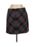 Zara Argyle Plaid Black Casual Skirt Size M - photo 2