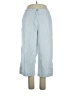 Ruby Rd. 100% Cotton Stripes Blue Casual Pants Size 16 - photo 1