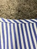 Unbranded 100% Polyester Stripes Blue Casual Dress Size L - photo 7