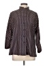 Gretchen Scott Designs Print Brown 3/4 Sleeve Blouse Size L - photo 1