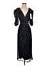Mac Duggal 100% Polyester Stars Black Cocktail Dress Size 4 - photo 1