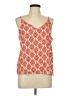 Shein 100% Viscose Red Sleeveless Blouse Size L - photo 1