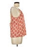 Shein 100% Viscose Red Sleeveless Blouse Size L - photo 4