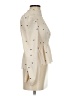 Shein 100% Polyester Ivory Long Sleeve Blouse Size 2 - photo 4