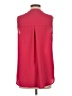 Pleione 100% Polyester Red Sleeveless Blouse Size S - photo 2