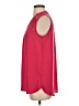 Pleione 100% Polyester Red Sleeveless Blouse Size S - photo 5