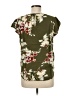 Only 100% Viscose Green Short Sleeve Top Size EU 40 / US 10 - photo 2