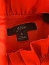 J.Crew 100% Polyester Orange Casual Dress Size 0 - photo 7