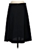Theory Solid Black Wool Skirt Size 2 - photo 2