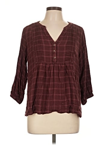 Wrangler Jeans Co 3/4 Sleeve Blouse (view 1)
