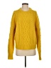 Isabel Marant 100% Laine (wool) Solid Yellow Wool Pullover Sweater Size S - photo 1