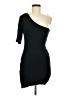 Lipstick Solid Black Cocktail Dress Size M - photo 1