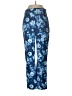 J.Crew 100% Cotton Floral Blue Casual Pants Size 6 (tall) - photo 1
