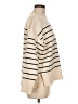 Zara Stripes Ivory Turtleneck Sweater Size M - photo 4
