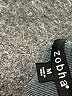 Zobha Black Gray Turtleneck Sweater Size M - photo 7