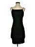 Aqua Solid Black Cocktail Dress Size S - photo 1