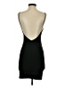 Aqua Solid Black Cocktail Dress Size S - photo 2