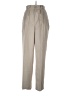 Assorted Brands 100% Polyester Solid Tan Dress Pants Size 10 - photo 1