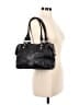 Fossil 100% Leather Solid Black Brown Leather Shoulder Bag One size - photo 2