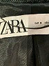Zara 100% Polyester Gray Coat Size S - photo 6