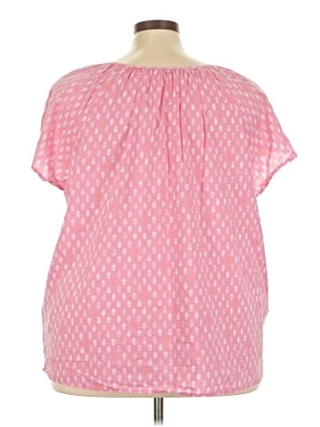SONOMA life + style Short Sleeve Blouse (view 2)
