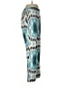 guadalupe Print Teal Casual Pants Size M - photo 4