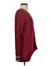 Joie Chevron-herringbone Burgundy Pullover Sweater Size S - photo 4
