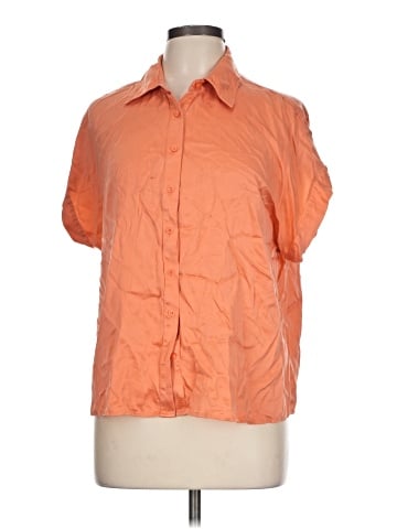 Antonio Melani Short Sleeve Silk Top (view 1)