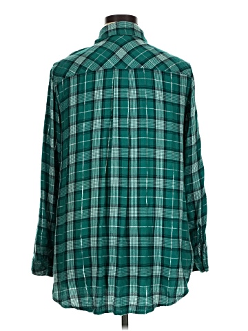 Lane Bryant Long Sleeve Button-Down Shirt (view 2)