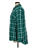 Lane Bryant Plaid Green Long Sleeve Button-Down Shirt Size 14 - 16 Plus - photo 5