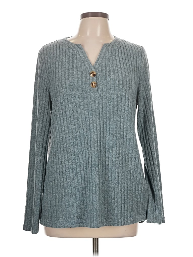 Pre-owned Sampeel Pullover Sweater In Teal