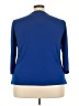 Adrienne Vittadini Blue 3/4 Sleeve Top Size 3X - photo 2
